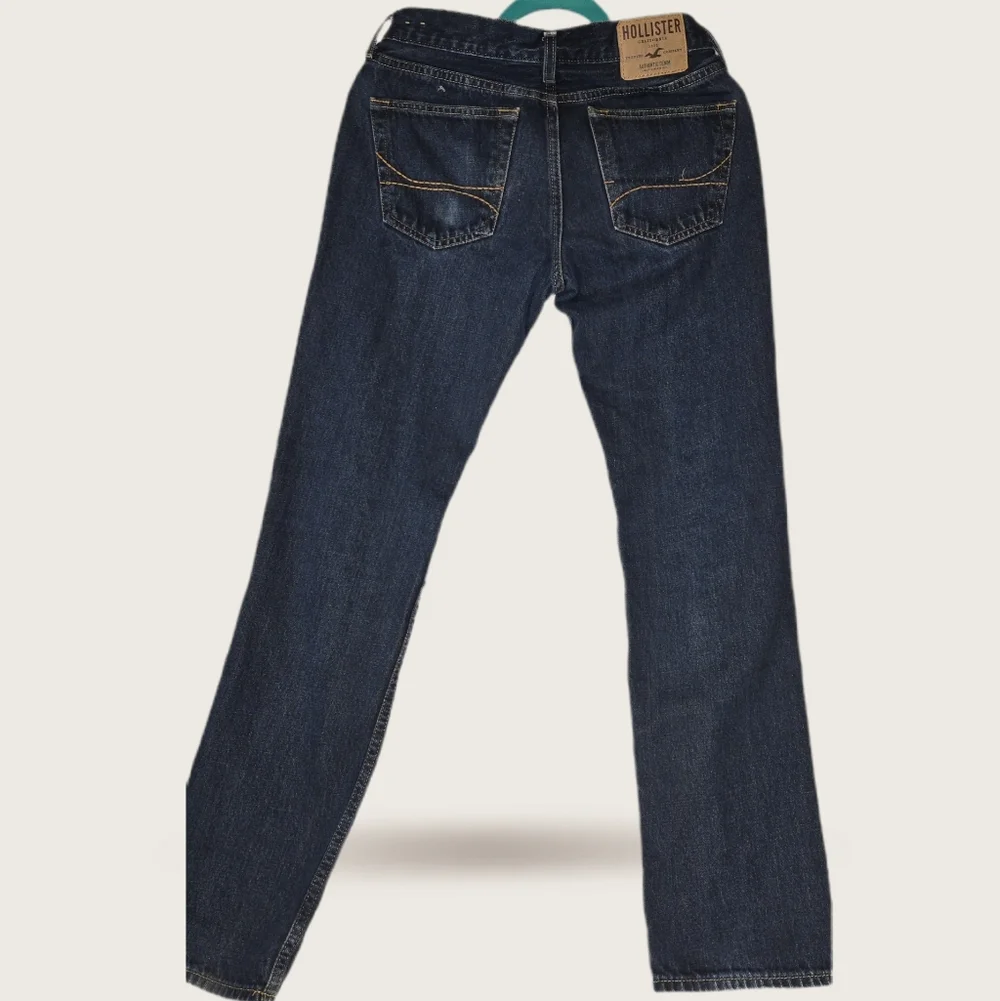 Hollister California Dark Blue‎ Slim Straight Men's Jeans 29x32